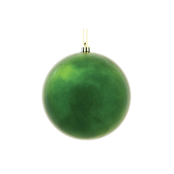 Boule vert mousse brillante