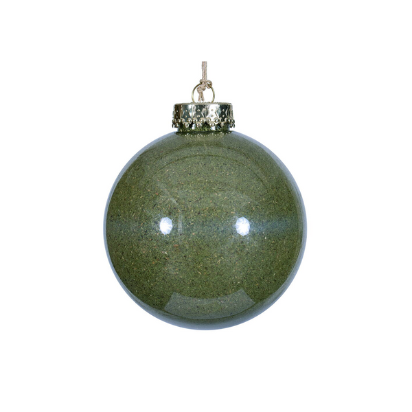 Boule vert mousse 4"
