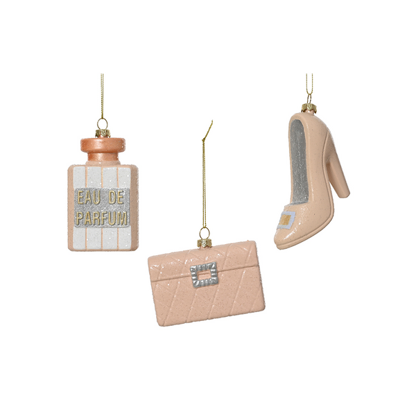 Assorted beige glamour ornament