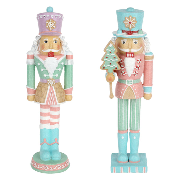Soldat pain d’épices en polyrésine assortis – 36cm