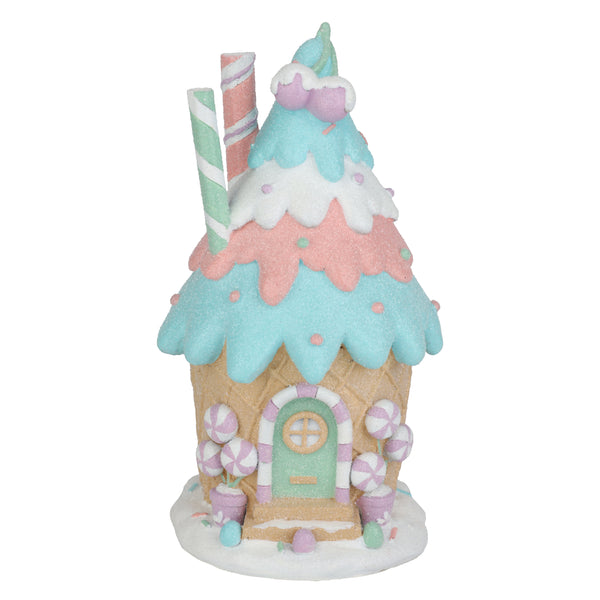 Maison pain d’épices en polyrésine – 20cm