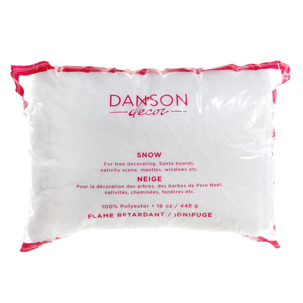 Sac de neige artificielle blanche – 16 oz