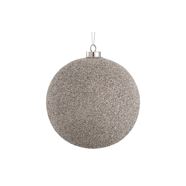 Boule de verre perlée