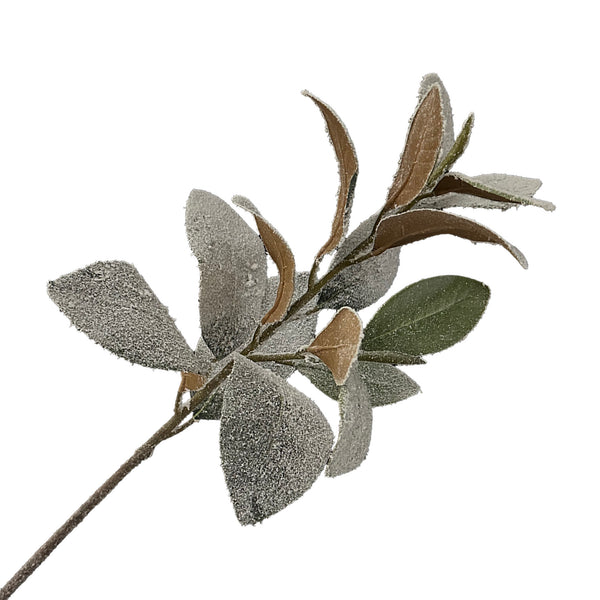 Tige de feuille de magnolia verte 27''