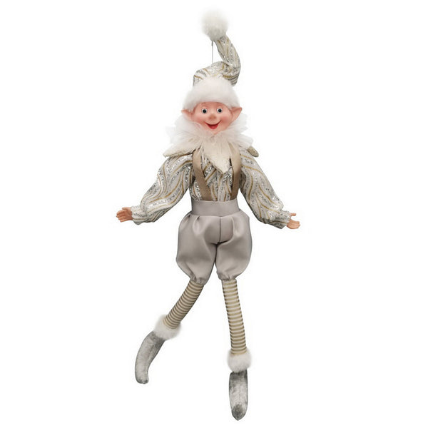 Elfe garçon articulé champagne 18''