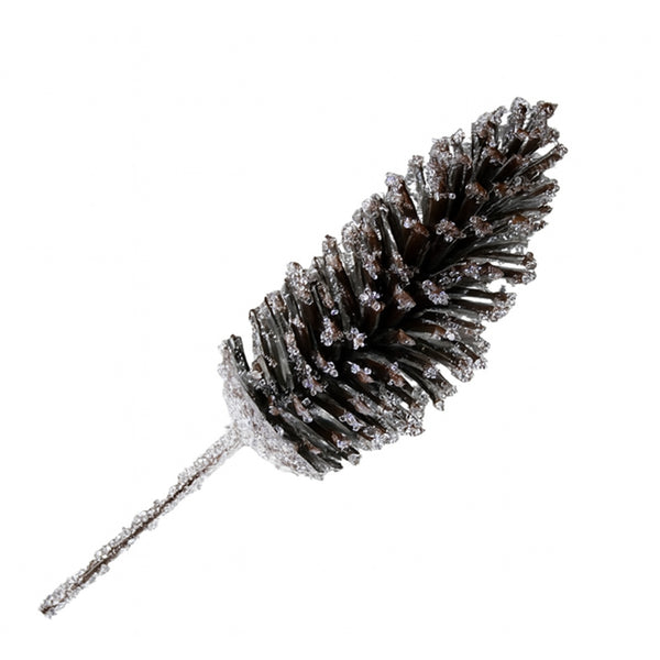 Tige de grande pomme de pin naturelle 17''