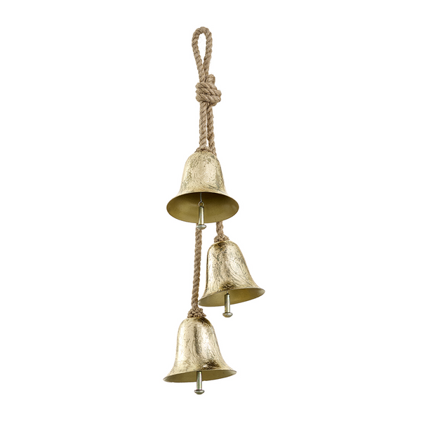 31.5'' Hanging Gold Bell Ornament