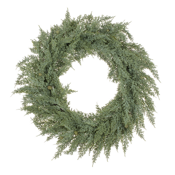 Couronne de genévrier naturel 22''