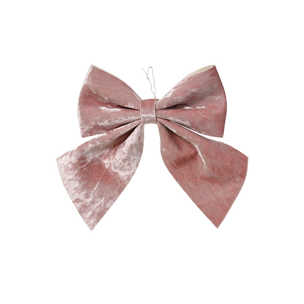 Boucle décorative rose