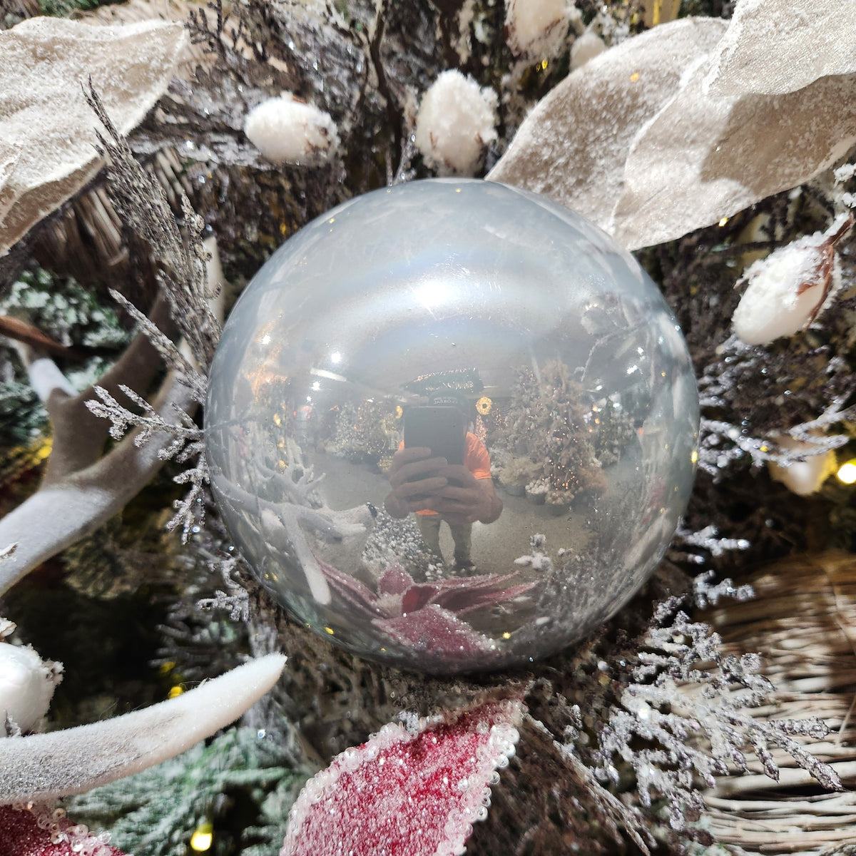 Plastic ball without tin joint 6"