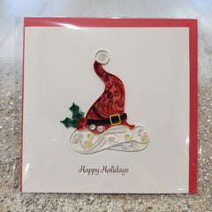 Santa Hat Card