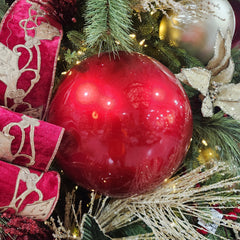 12" Red Candy Plastic Ball