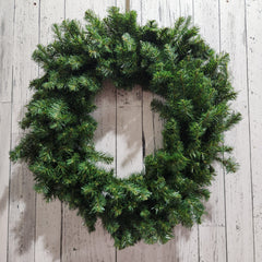 Couronne de pin Norvège triple verte 320 bouts 36"