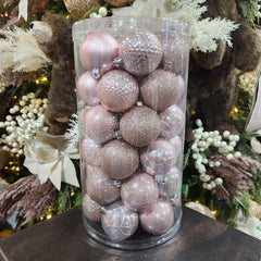 2.5" Light Pink Shatterproof Balls