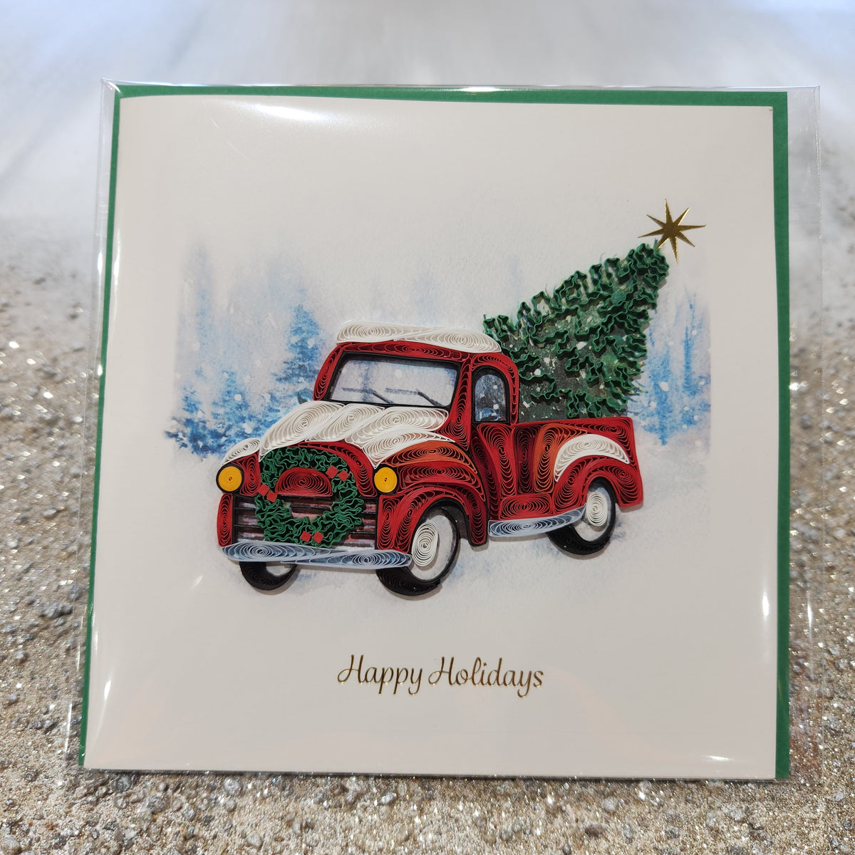 Christmas Truck Card