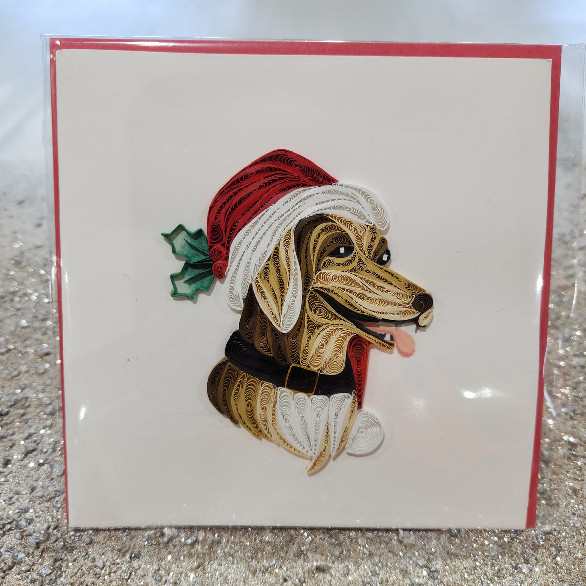 Christmas Dog Card